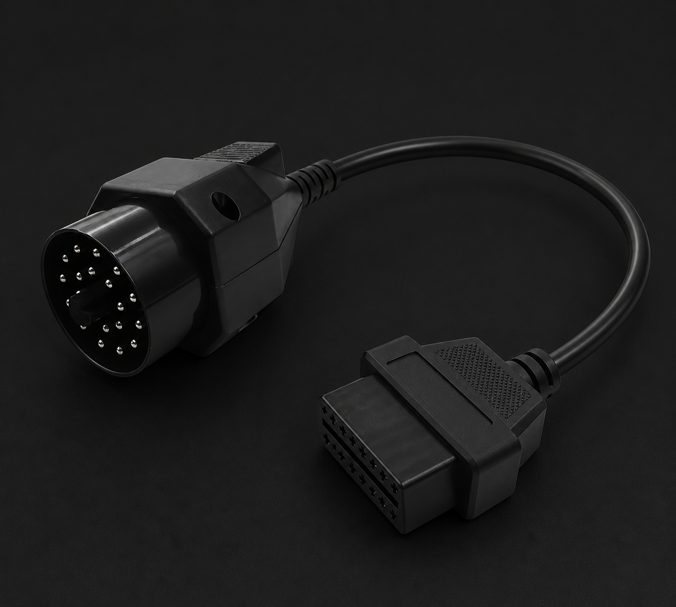Adaptateur BMW rond 20 broches vers OBD2